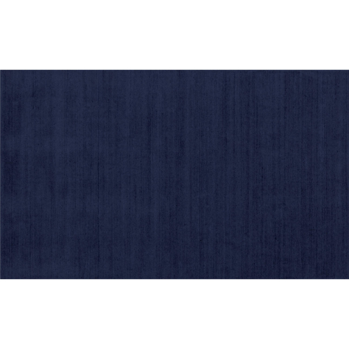 Alaska Hand Loomed Rug in Navy Blue Viscose (5 x 8)